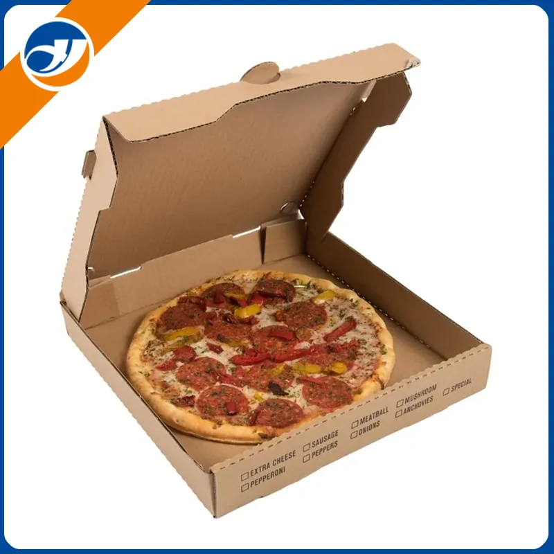 Kraft Paper Pizza Box